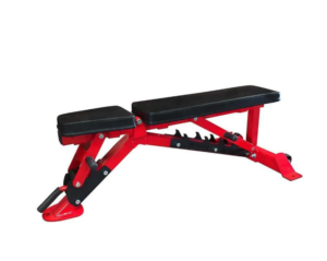 PowerBody #136H Adjustable Heavy Duty Flat Incline Bench