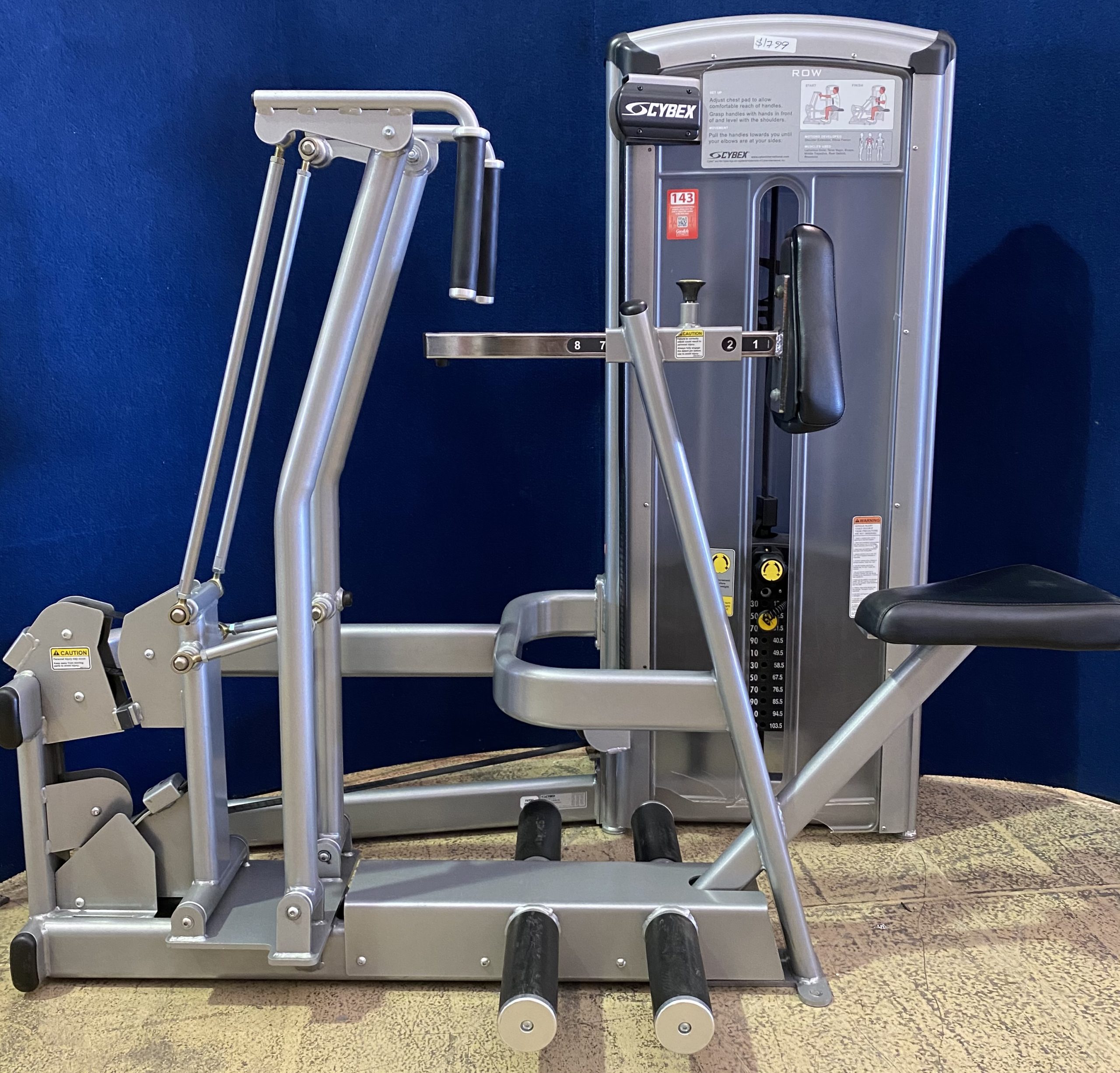 cybex seated row