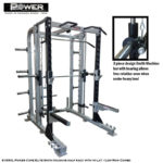 PowerBody #1630L Powercore Elite Smith Machine/Half Rack With Hi Lat/Low Row