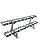 Powerbody 2 Tier Dumbbell Rack with Cradles