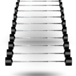 York Rubber Fixed Pro Straight Barbell Set