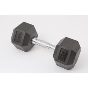 York Rubber Hex Dumbbell