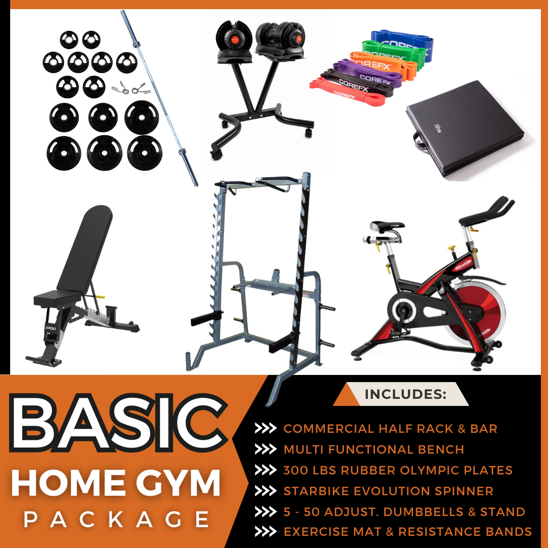 Basic Home Gym Package – Keystone Fitness
