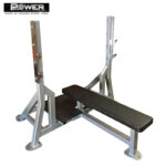 PowerBody #1016 Power Core Elite Bench Press With Spotter Platform