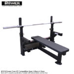 PowerBody #1018 Power Core Elite Competition Flat Bench Press With Safety