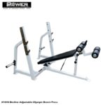 PowerBody #1044 Decline Adjustable Olympic Bench Press
