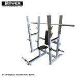 PowerBody #1100 Olympic Shoulder Press Bench