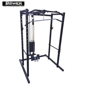 PowerBody #1165B Full Power Rack & Hi Lat/Low Row