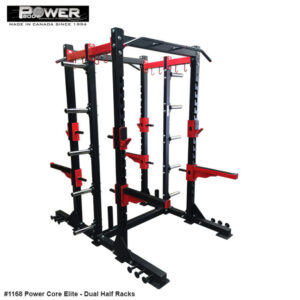 PowerBody #1168 Power Core Elite Dual Back To Back Half Rack
