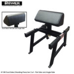 PowerBody #1180 Power Core Elite Dual Sided Standing Preacher Curl