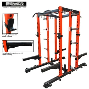 PowerBody #1186B Dual Back To Back Half Rack