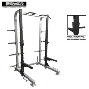PowerBody #1188 Power Core Elite Half Rack