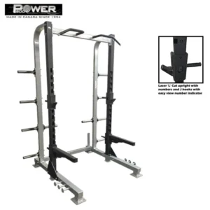 PowerBody #1188 Power Core Elite Half Rack