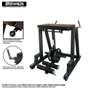 PowerBody #1261C Power Core Elite Reverse Hyper With Adjustable Angle