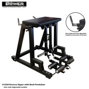 PowerBody #1268 Power Core Elite Reverse Hyper With Dual Pendulum