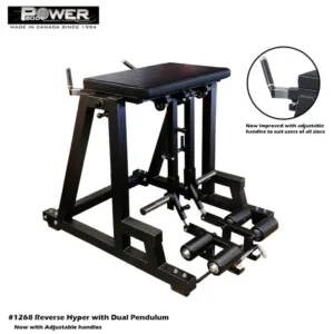 PowerBody #1268 Power Core Elite Reverse Hyper With Dual Pendulum