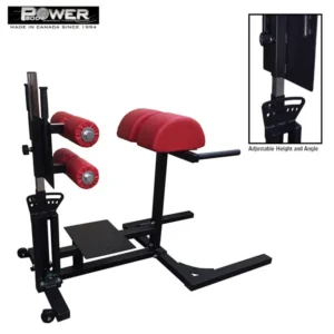 PowerBody #1285 Glute Ham Bench With Adjustable Height And Angle