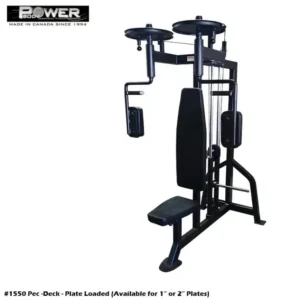 PowerBody #1550 Pec Deck (Plate Loaded)