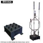 PowerBody #193 Power Core Elite Olympic Bar Storage Stand (9 Bars)