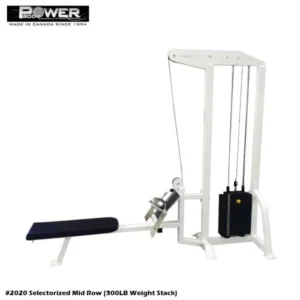 PowerBody #2020 Selectorized Mid Row (300lb Weight Stack)