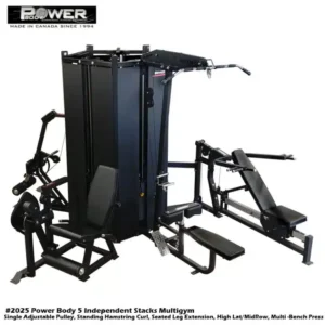 PowerBody #2025 5 Independent Stacks Multigym
