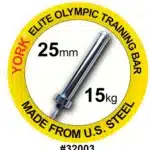 York Barbell #32003 York Women Elite Olympic Training Bar