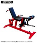 PowerBody #466 Power Core Elite Plate Seated Leg Extension/prone Leg Curl Combo