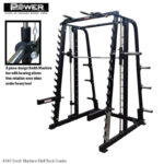 PowerBody #585 Smith Machine And Half Rack Combo