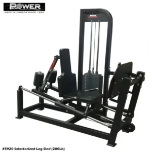 PowerBody #5920 Selectorized Leg Sled