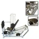 PowerBody #5808C Selectorized Seated Leg Press With Dual Resistance Cams